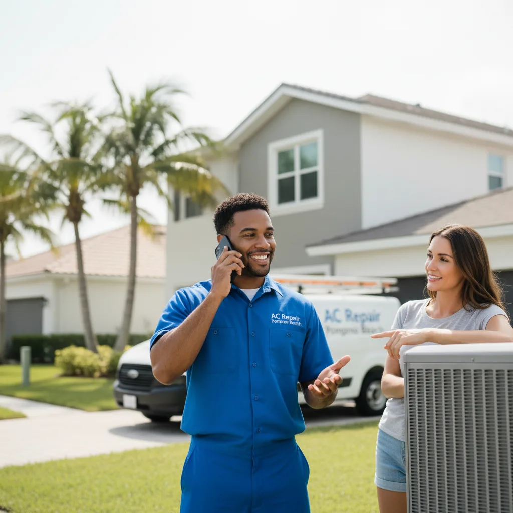 AC Repair Pompano Beach customer support in Minster